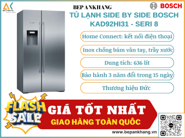 TỦ LẠNH 2 CÁNH SIDE BY SIDE HMH.KAD92HI31